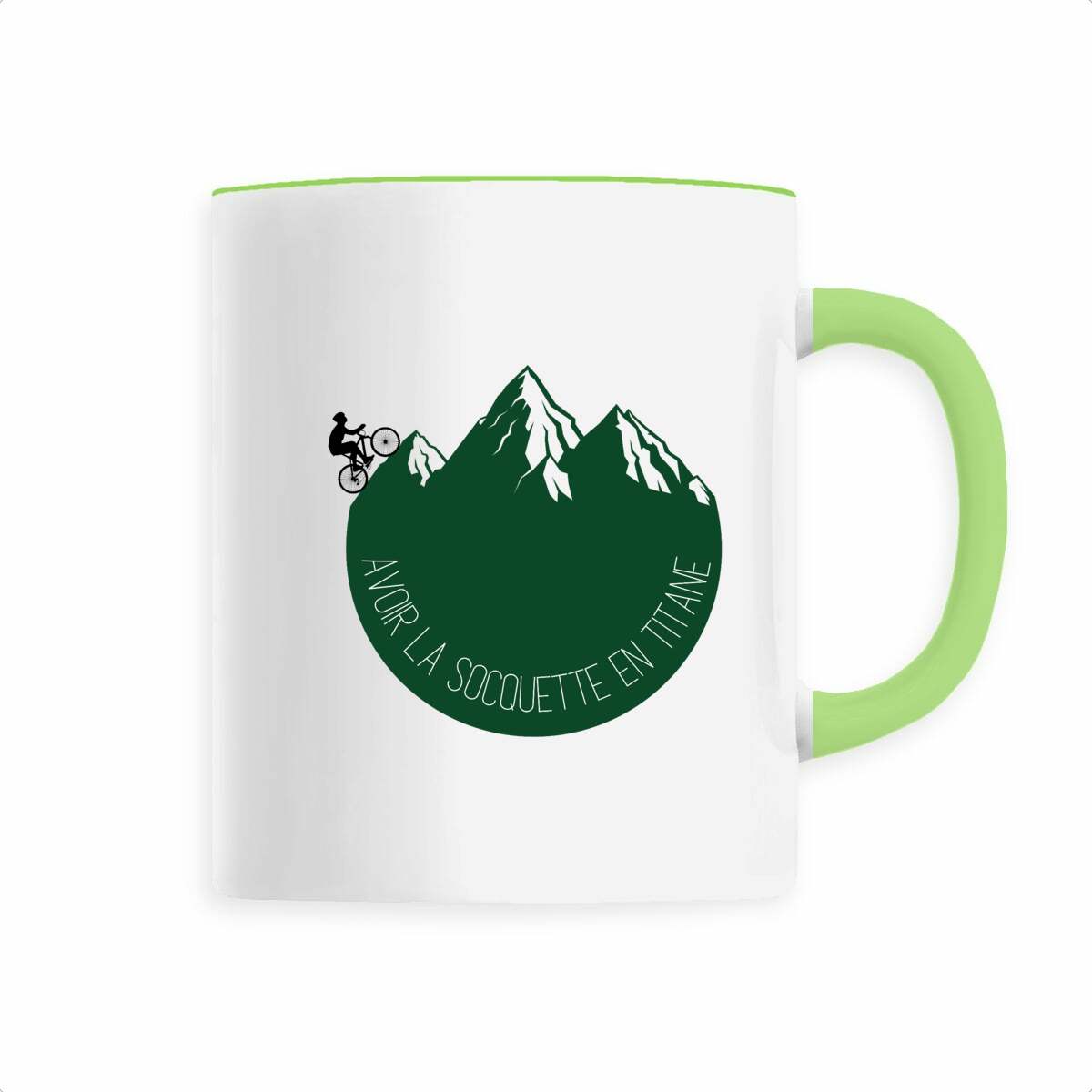 Mug Avoir la socquette en titane