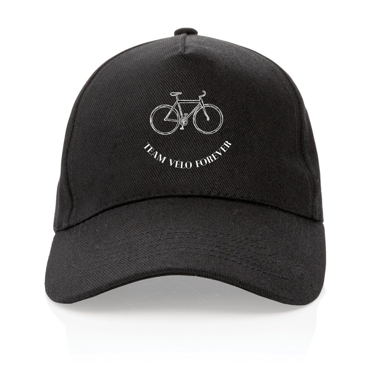 Casquette tissu recyclé Team Vélo