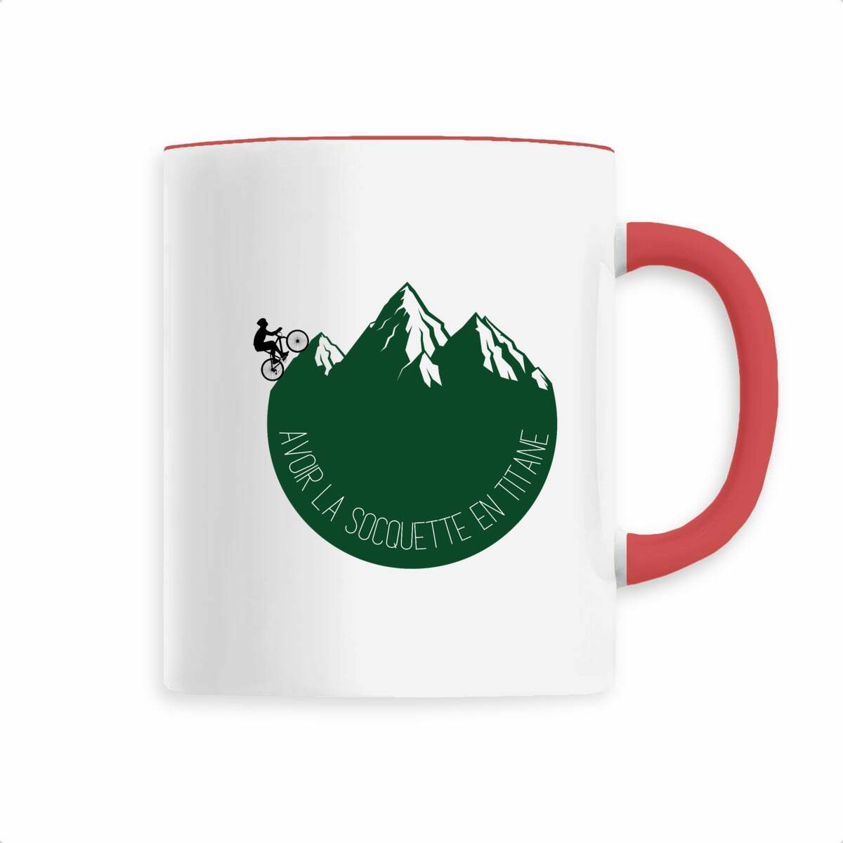 Mug Avoir la socquette en titane