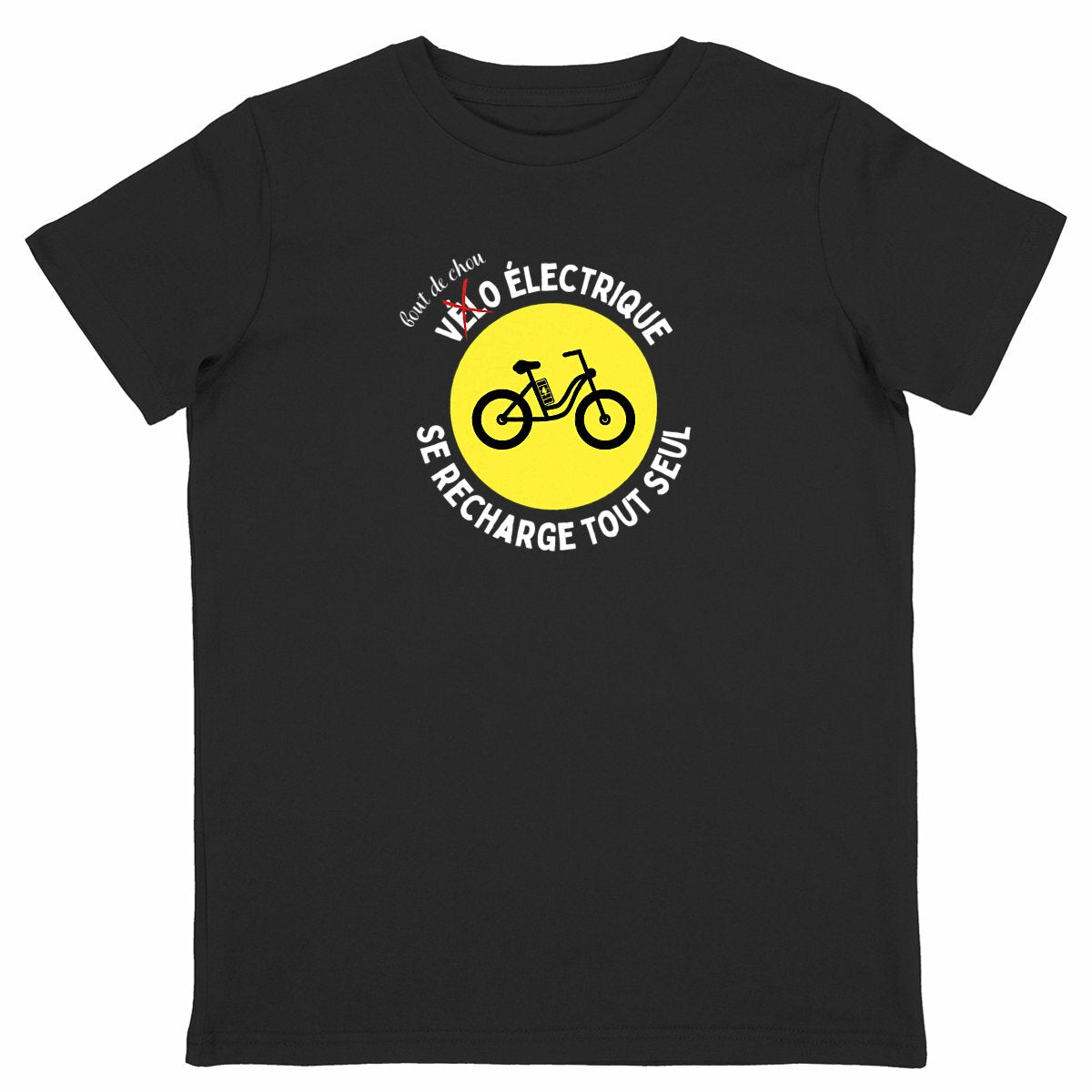 T-shirt enfant Bout de chou électrique