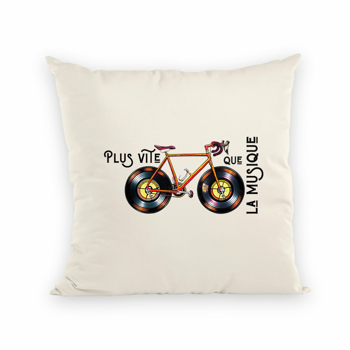 Coussin Plus vite que la musique